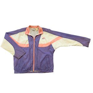 <RARE FIND> Nike Vintage Windbreaker Jacket / size M / Pink Purple Ivory